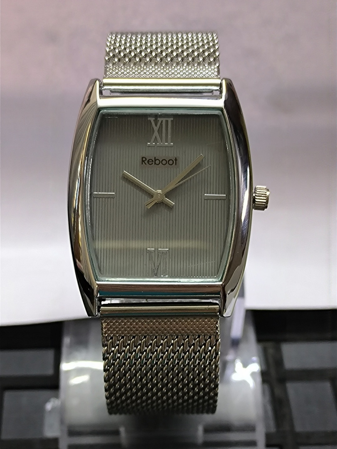 REBOOT  Men Stainless Steel Bracelet Style Analogue Watch SH_114INVINCIBLEPLUSSPECIALGREY