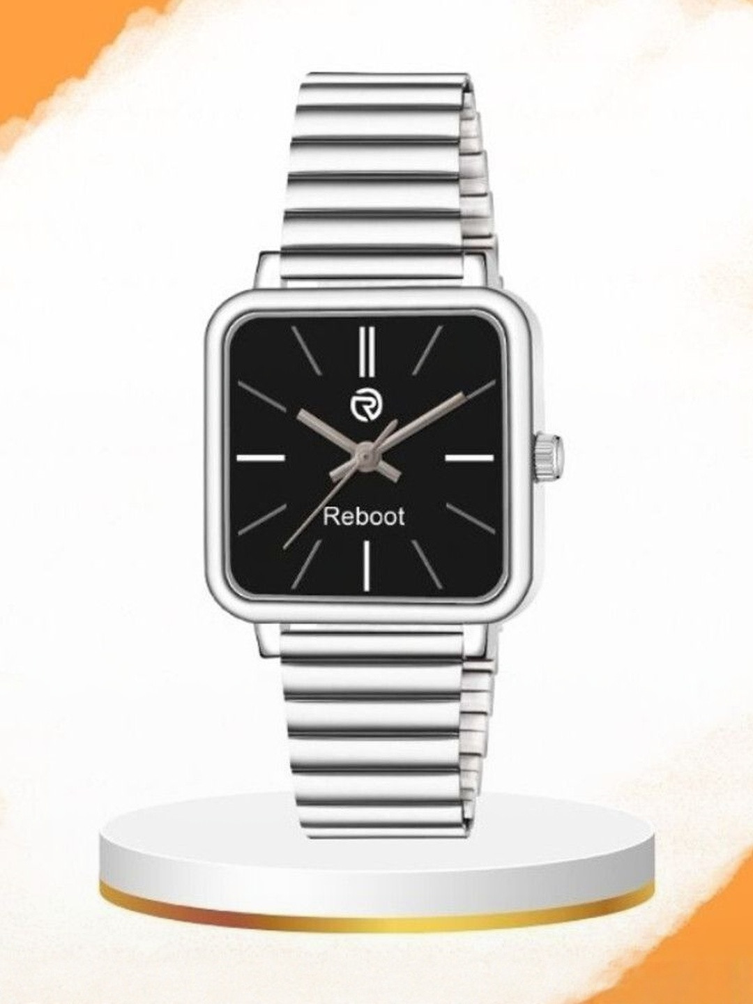 REBOOT Men Dial & Stainless Steel Bracelet Style Straps Analogue Watch sh_New191_151