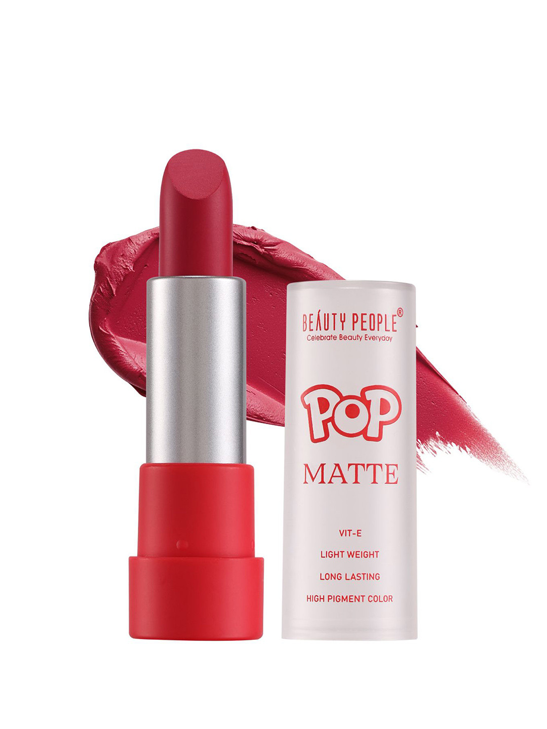 Beauty People Pop Matte Long Lasting Lipstick 3.8 g - Heartstopper 04