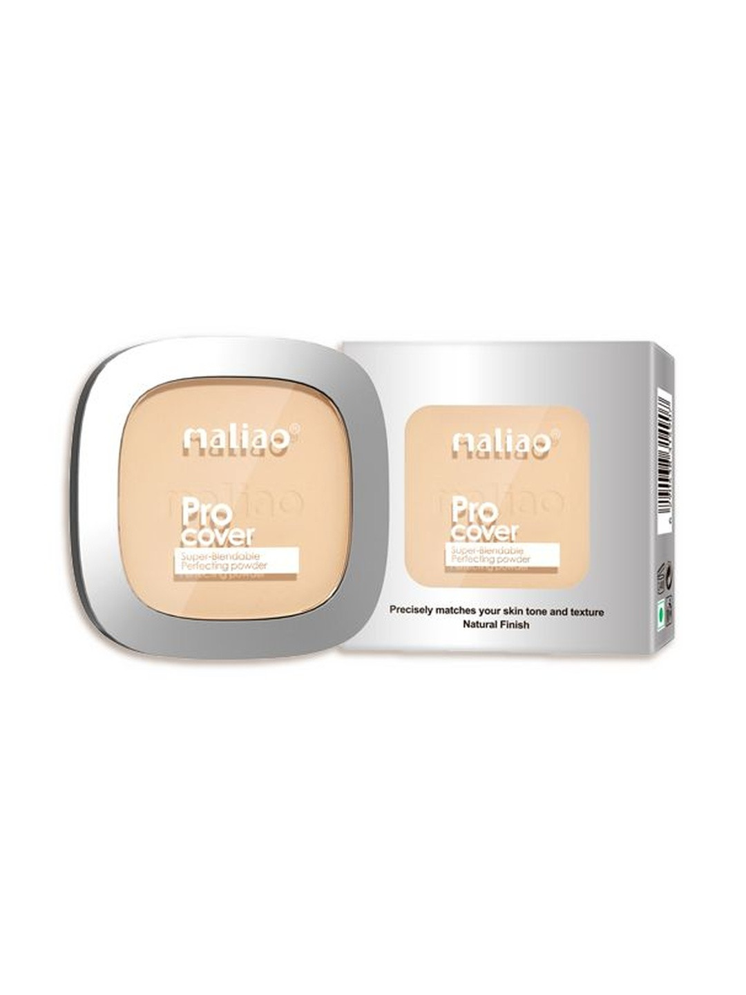 Maliao Pro Cover Super-Blendable Perfecting Compact Powder - 10 g - White Ivory 01