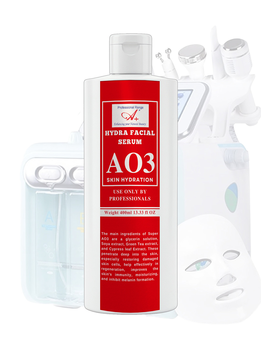 A+ Professional Range Hydra Serum AO3 For Skin Nourishing - 400 ml