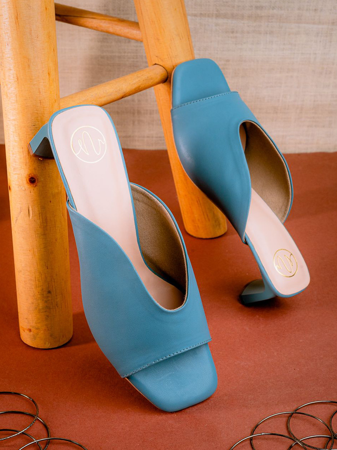 NR By Nidhi Rathi Women Open Toe Slim Block Heel Sandals