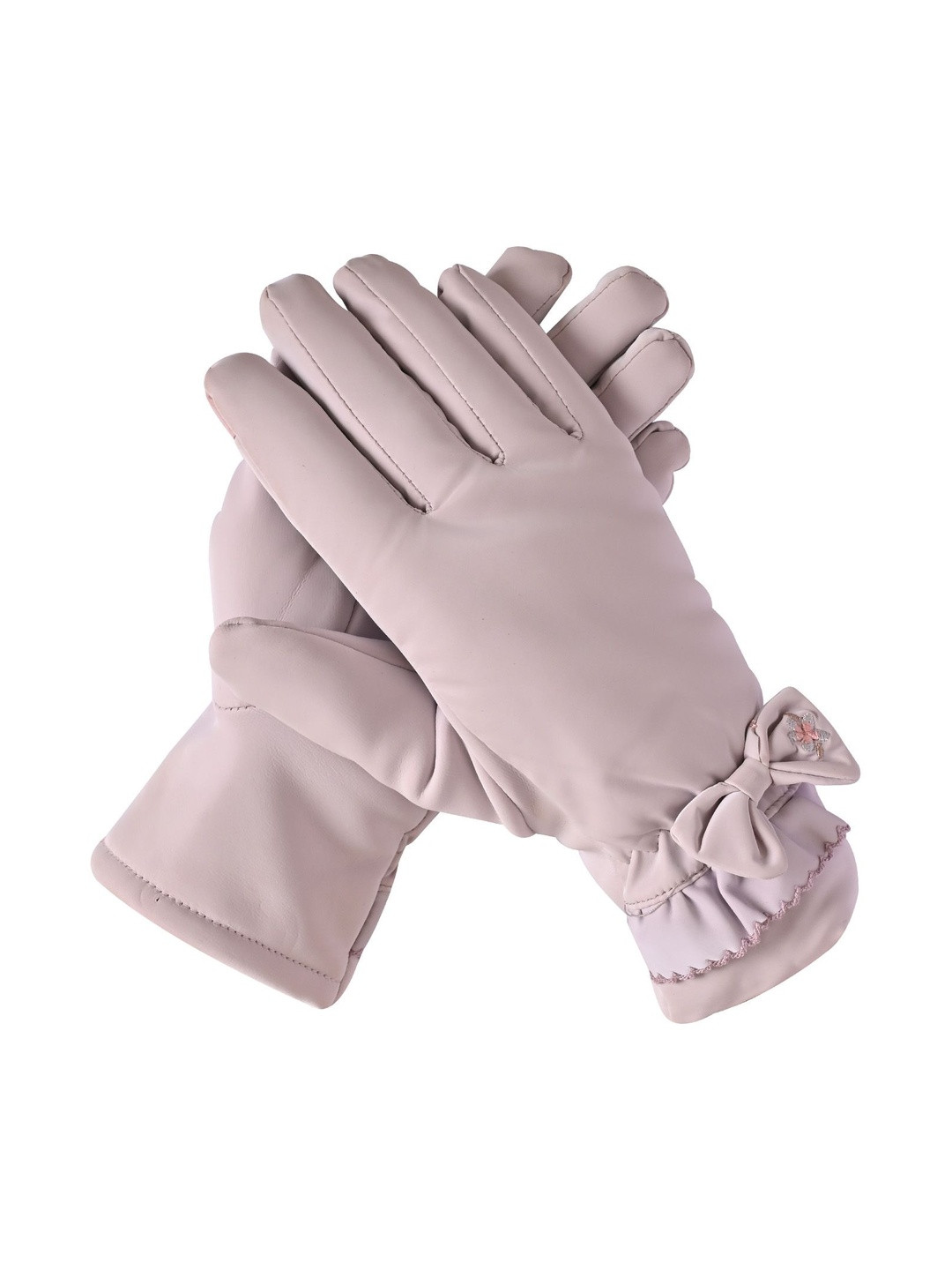 LOOM LEGACY Women Patterned Snow-Proof Acrylic Winter Gloves