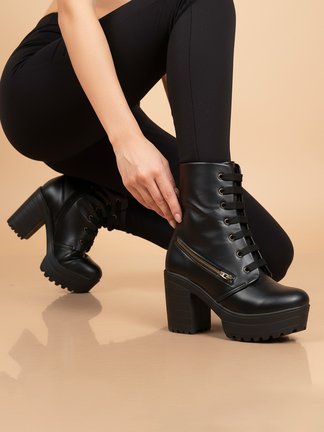 STRASSE PARIS Women Ankle Length Block Heeled  Boots
