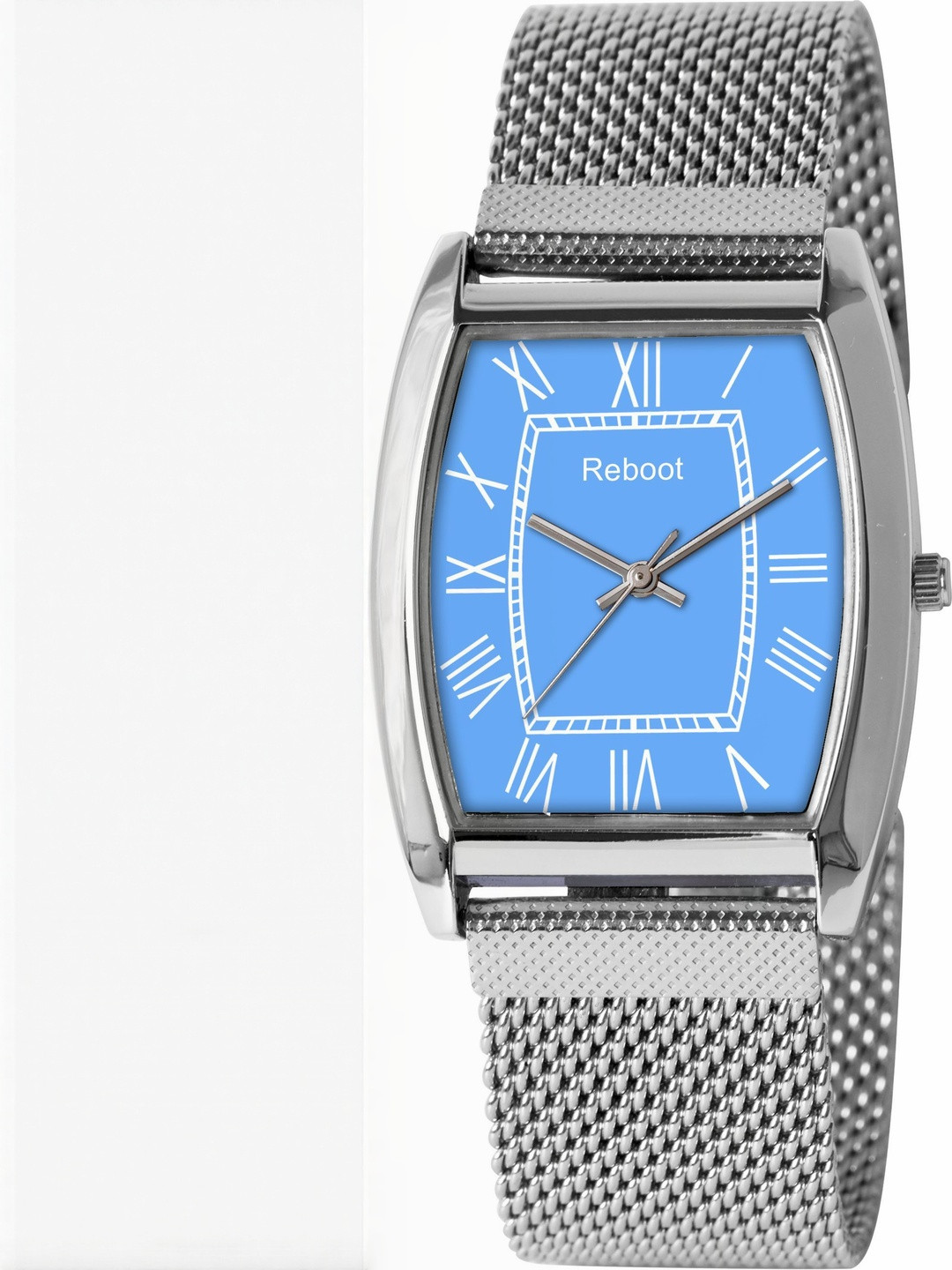 REBOOT Men Dial & Stainless Steel Straps Analogue Watch SH_124IceBlueRomanFigure