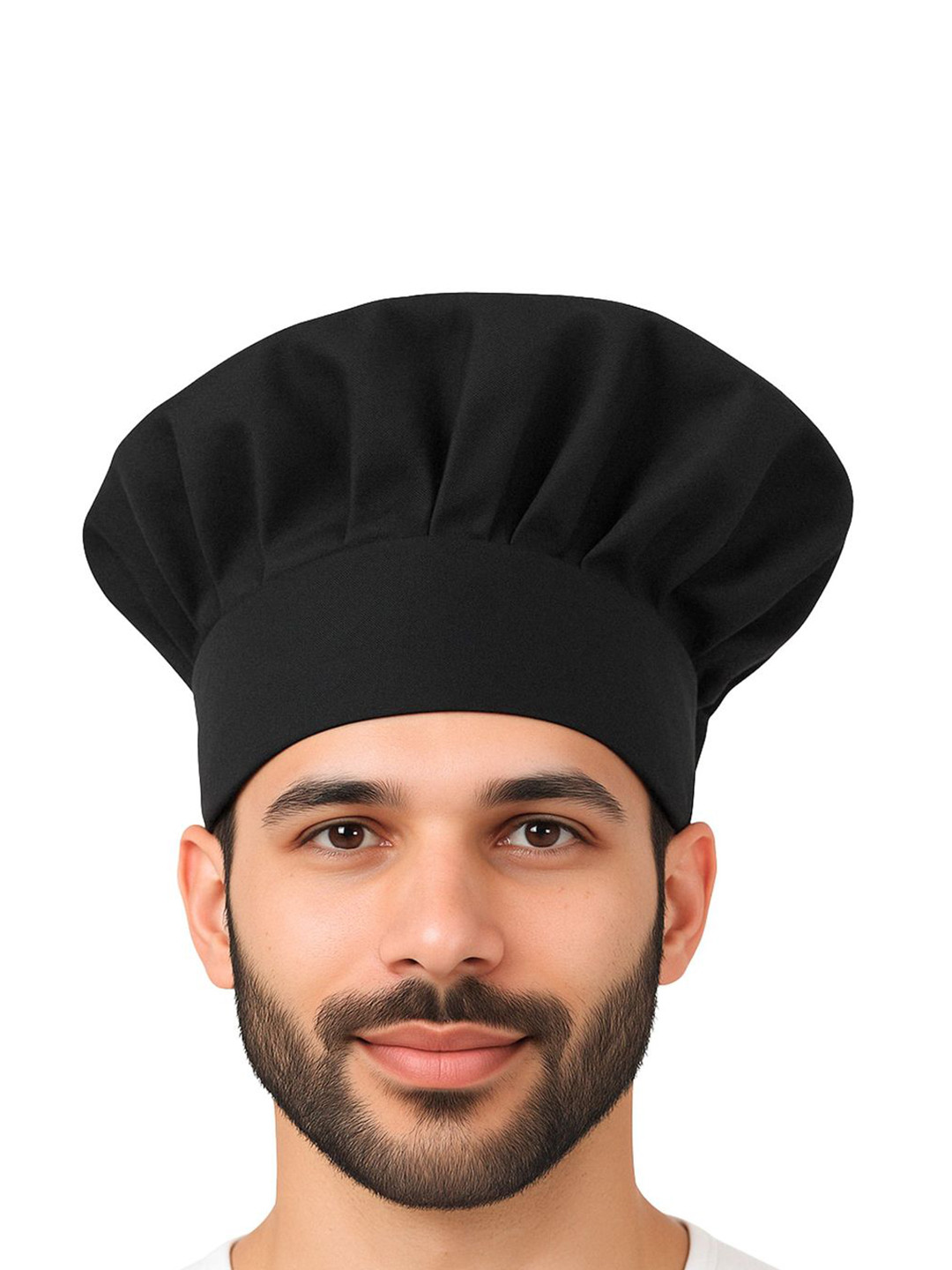 uniformer Men Cotton Long Chef Cap
