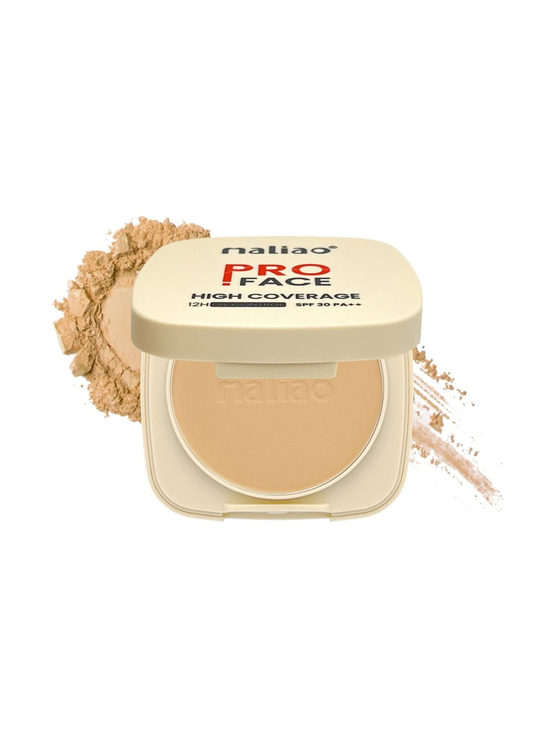 Maliao Women Pro Face High Coverage Compact Powder - 20 g - Sand Beige 06