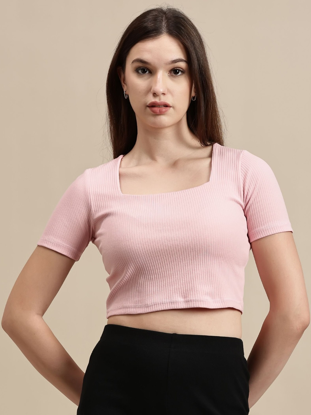 Ecolore Cotton Crop Top