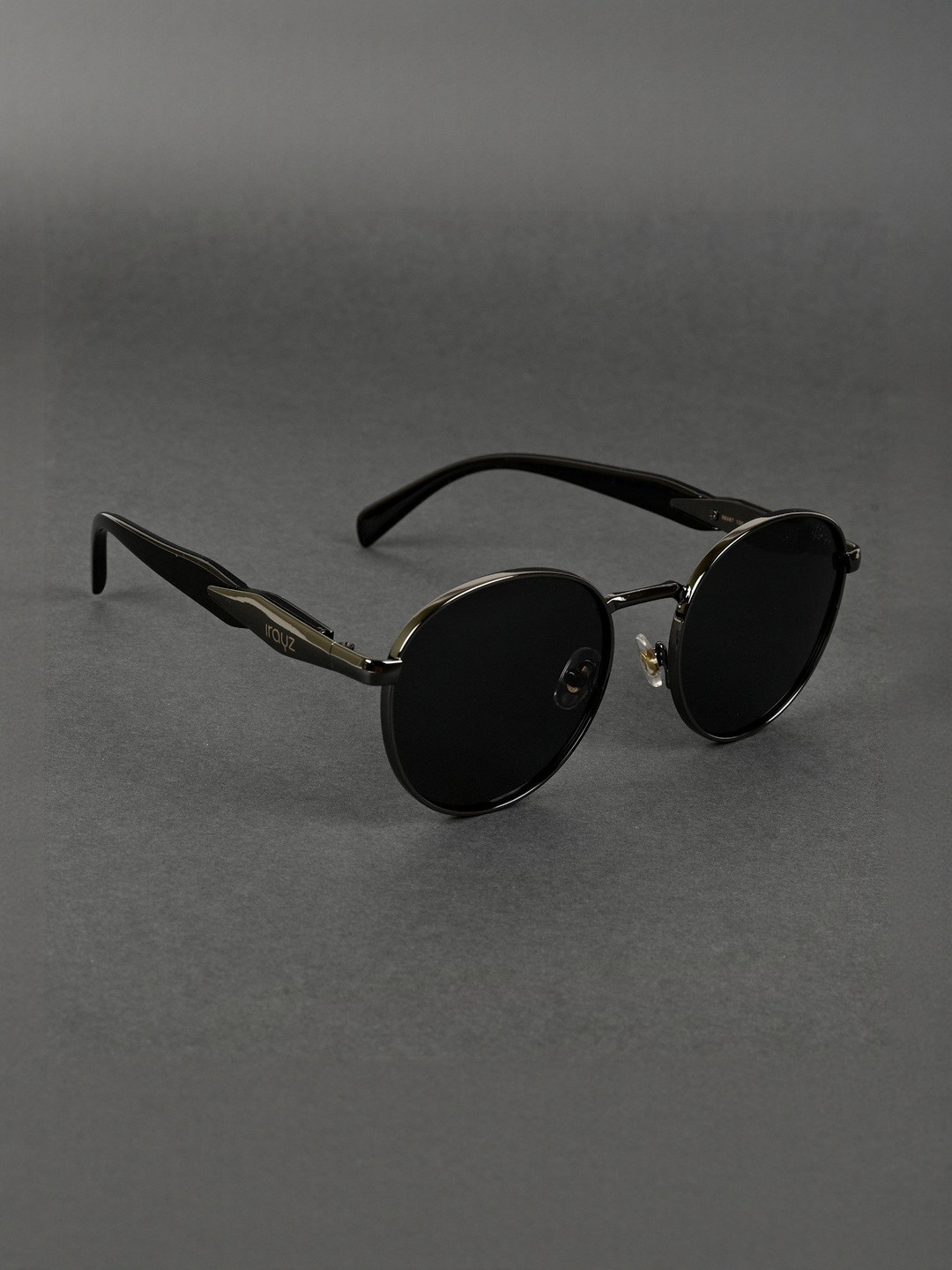 Irayz Unisex Round Sunglasses with Polarised and UV Protected Lens