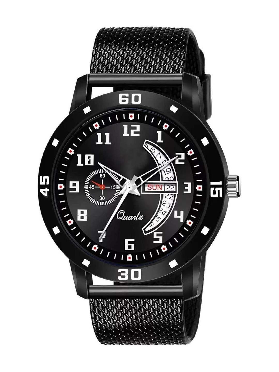 WATCHSTAR Men Dial & Straps Analogue Watch DD PU BlackSZN33642173