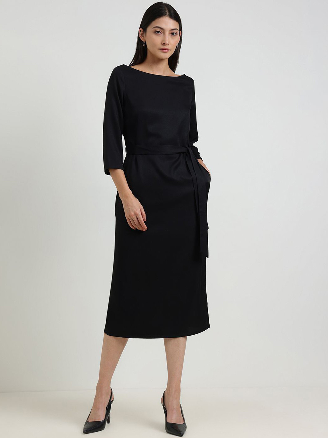 FABLE STREET Formal Sheath Midi Dress