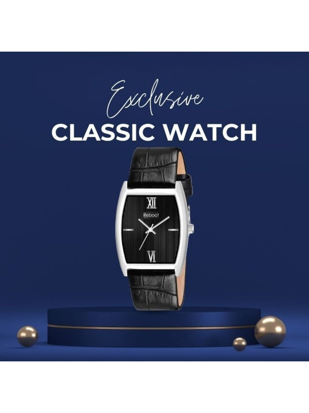 REBOOT Men Stainless Steel Regular Straps Analogue Watch With  sh_NEW48-111 SLIM