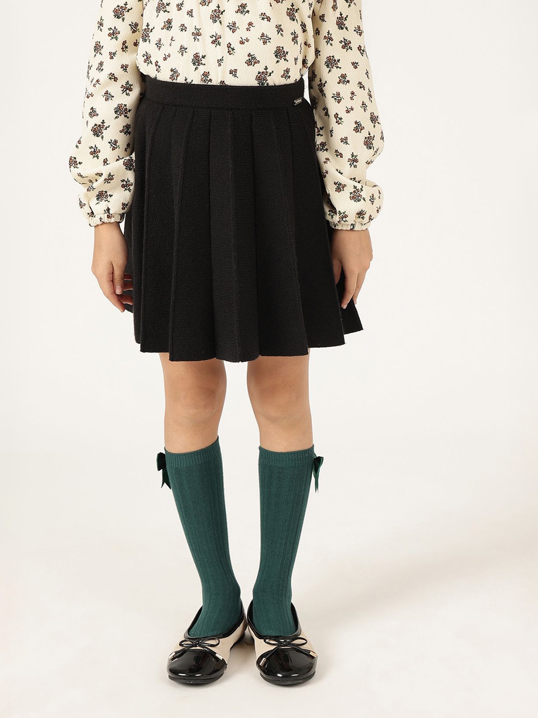 One Friday Girls Flared Slip-On Skirt