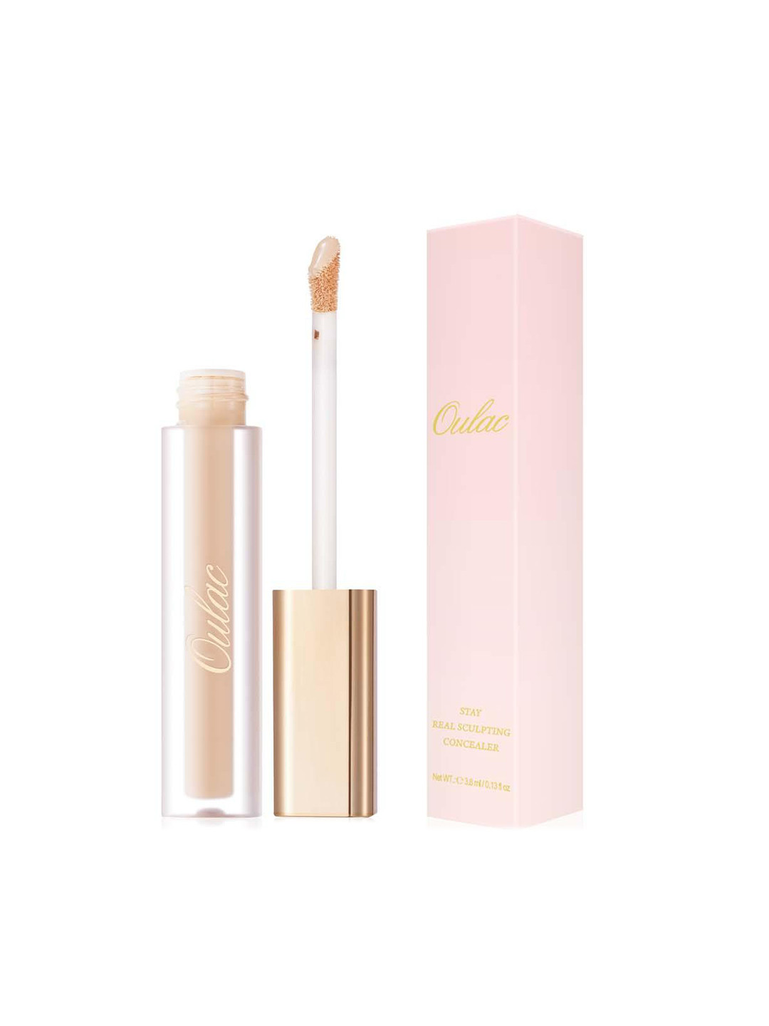 Oulac Stay Real Sculpting Concealer - 3.8 ml - Light Neutral