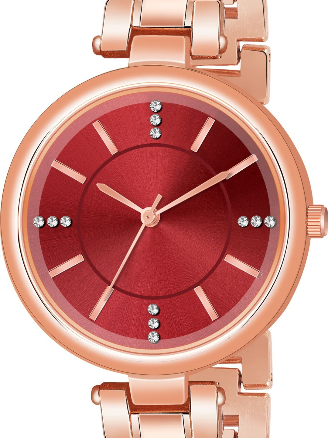 WATCHSTAR Women Dial & Straps Analogue Watch Red Dial LaddySZN33300561