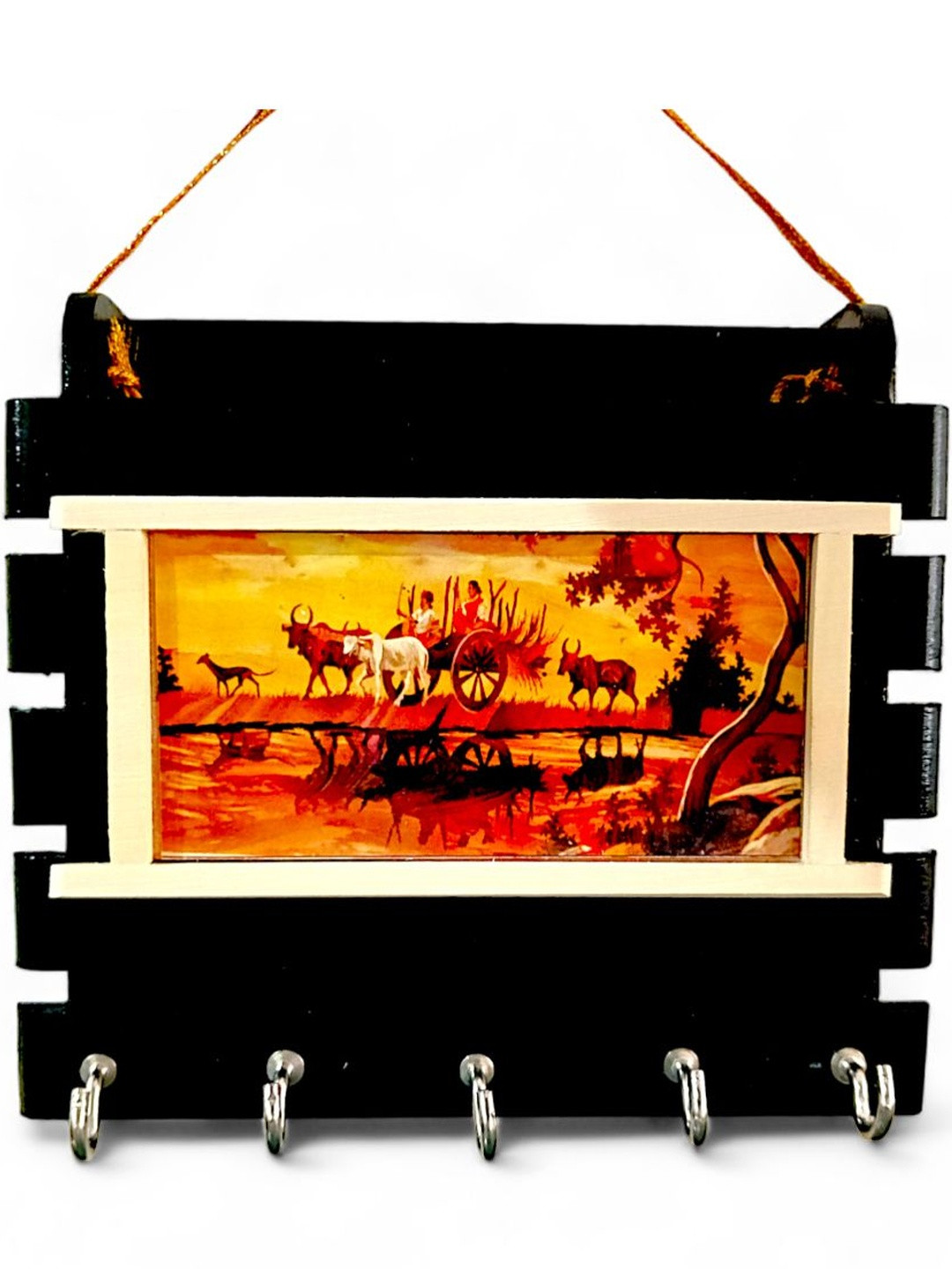 ADW CRAFT'S Black Single Piece Wood Other Paintings