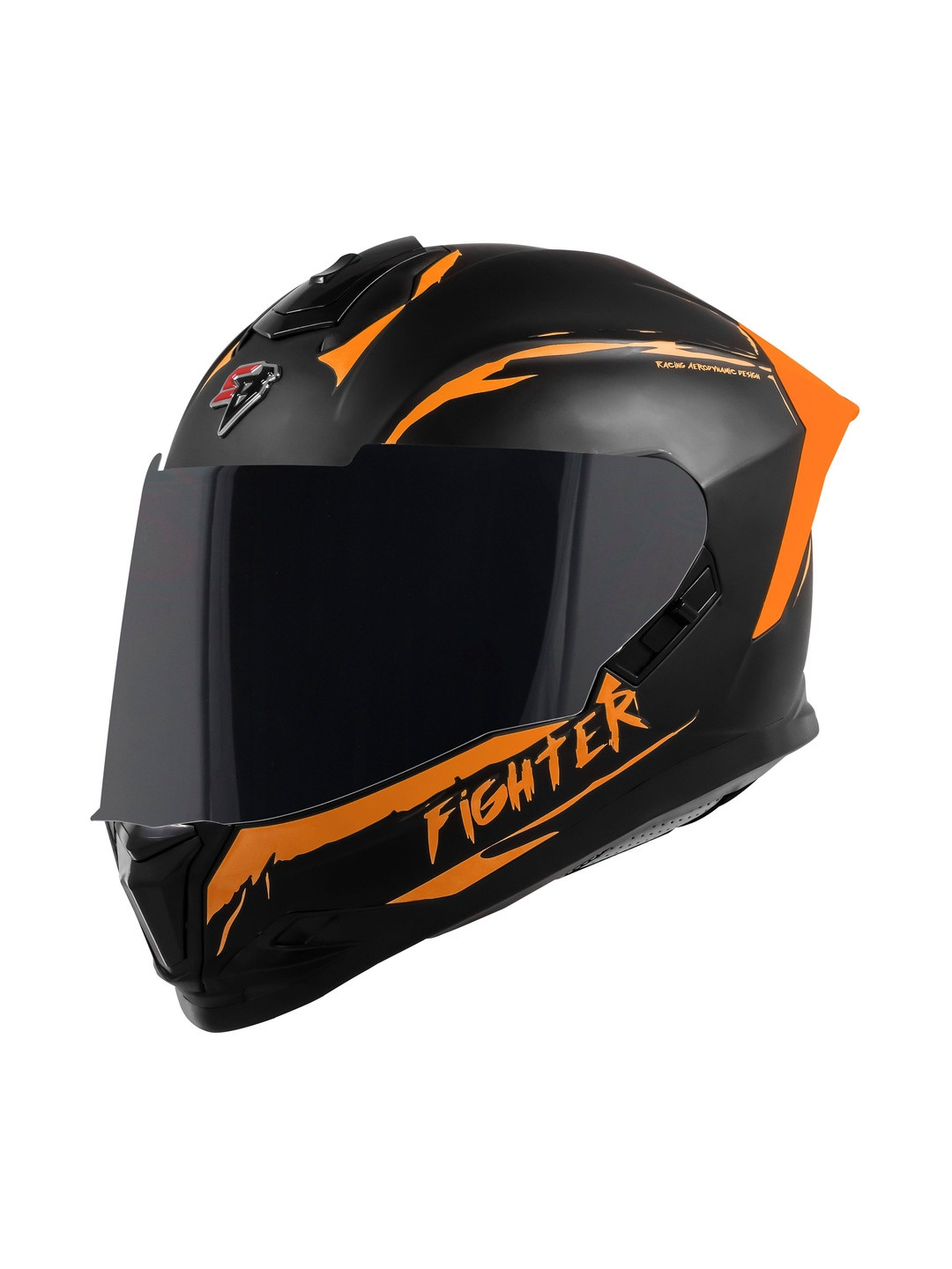 Steelbird Graphic Printed Scratch Resistant Full Face Motorbike Helmet