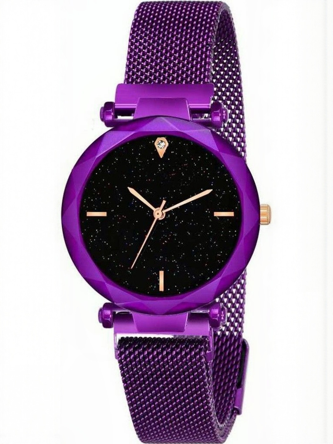 WATCHSTAR Unisex Dial & Straps Analogue Watch MAG PRPL