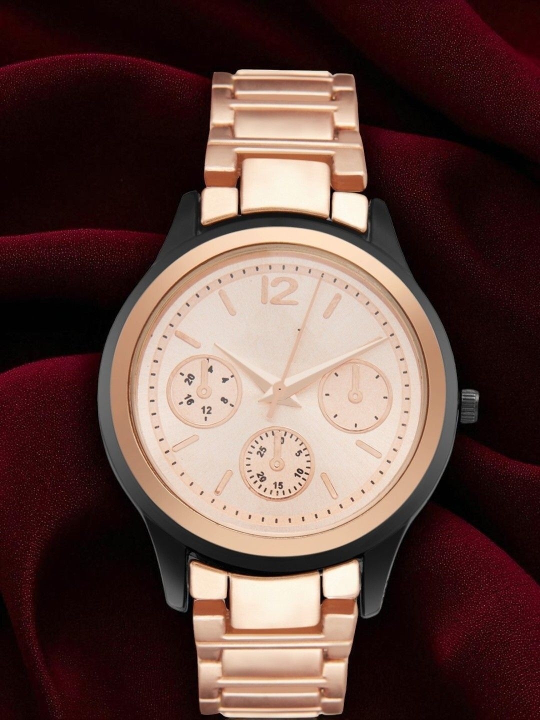 WATCHSTAR Women Dial & Stainless Steel Straps Analogue Watch Lovely copperSZZN