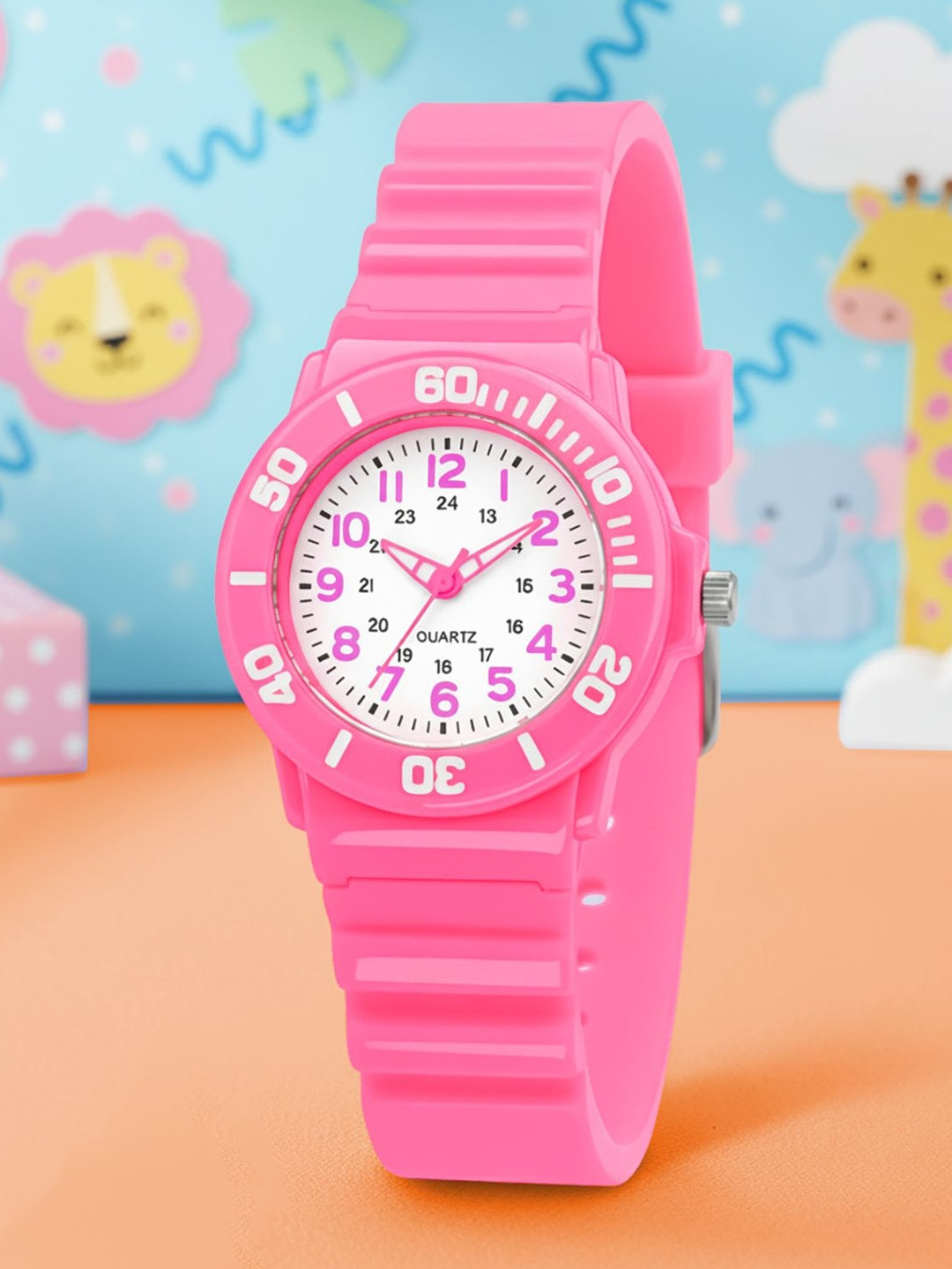 Time Up Kids Dial & Cut Work Straps Analogue Watch BTR-RINGER-12