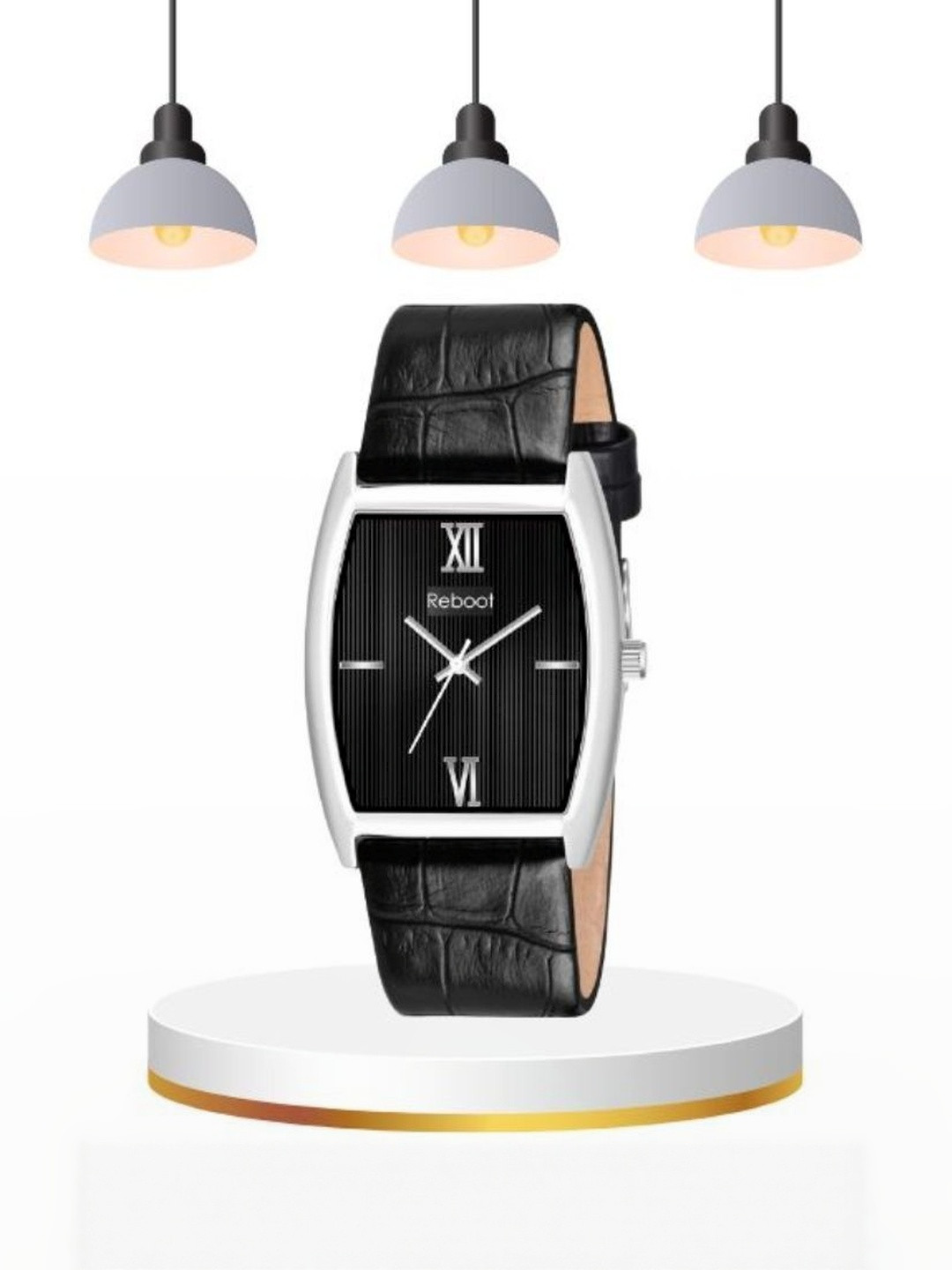 REBOOT Men Dial & Stainless Steel Straps Analogue Watch NEW122-111 SLIM