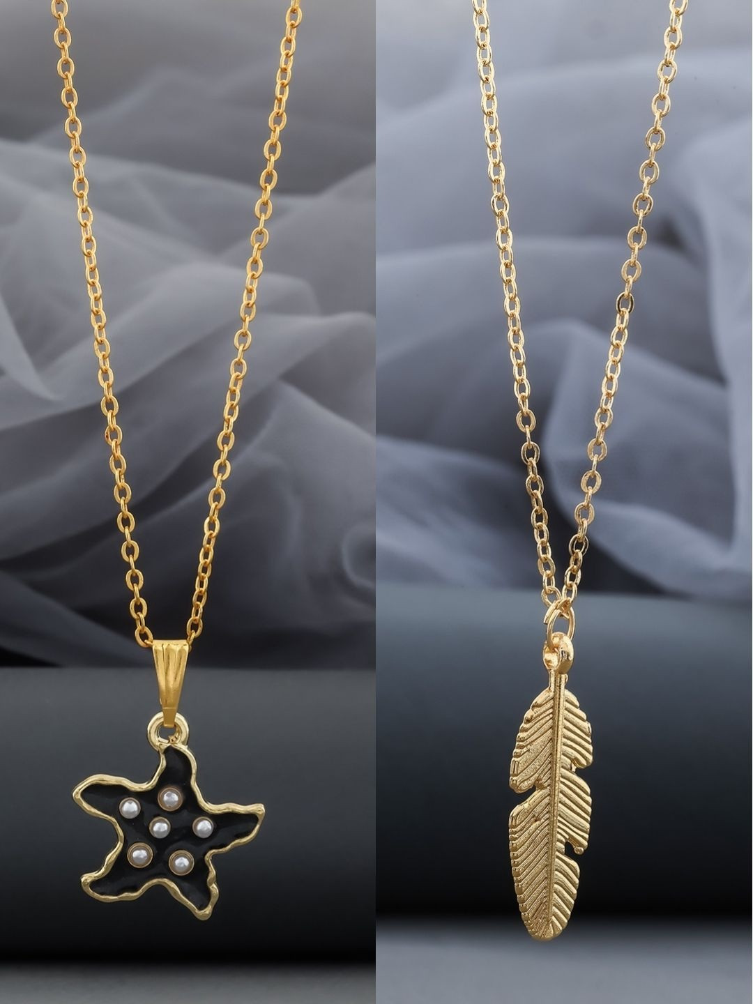SZN Gold-Plated Handcrafted Necklace