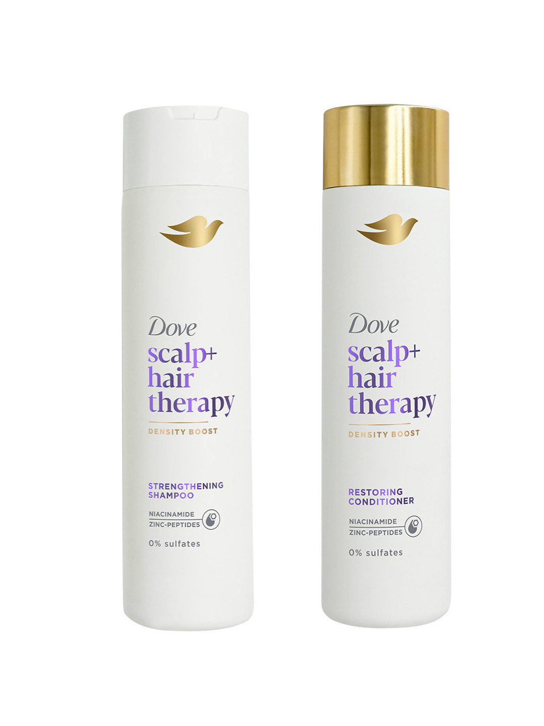Dove Set Of Scalp+Hair Therapy Shampoo & Conditioner - 270ml + 50ml