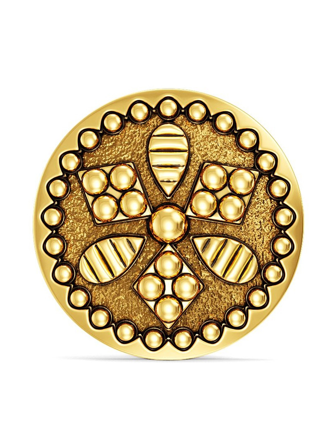 Joyalukkas Women 22 KT Bloom Gold Nosepin - 0.66 g