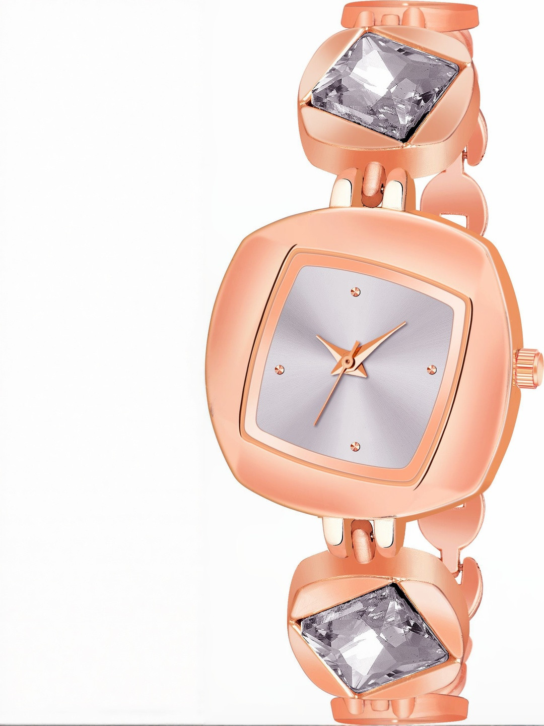 WATCHSTAR Women Dial & Stainless Steel Straps Analogue Watch Copper PariWC