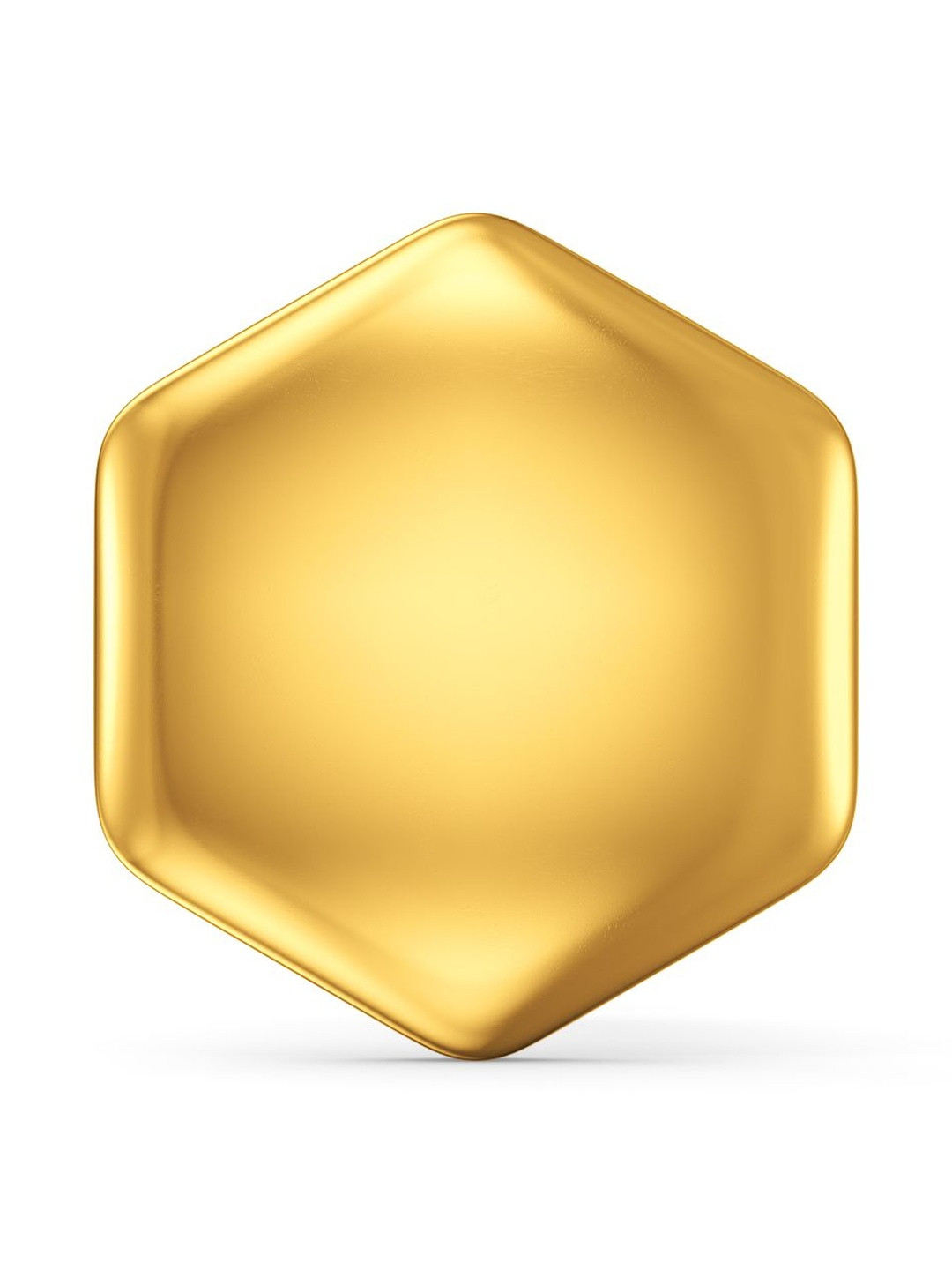 Joyalukkas Women 22 KT Polyhedron Gold Nosepin - 0.45 g