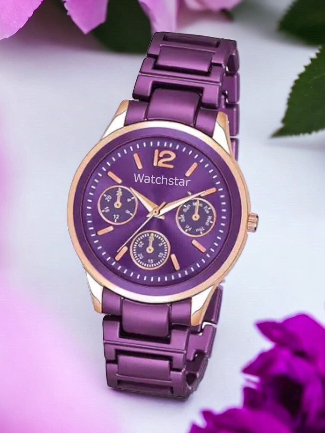 WATCHSTAR Women Dial & Straps Analogue Watch Lowely Purple AV