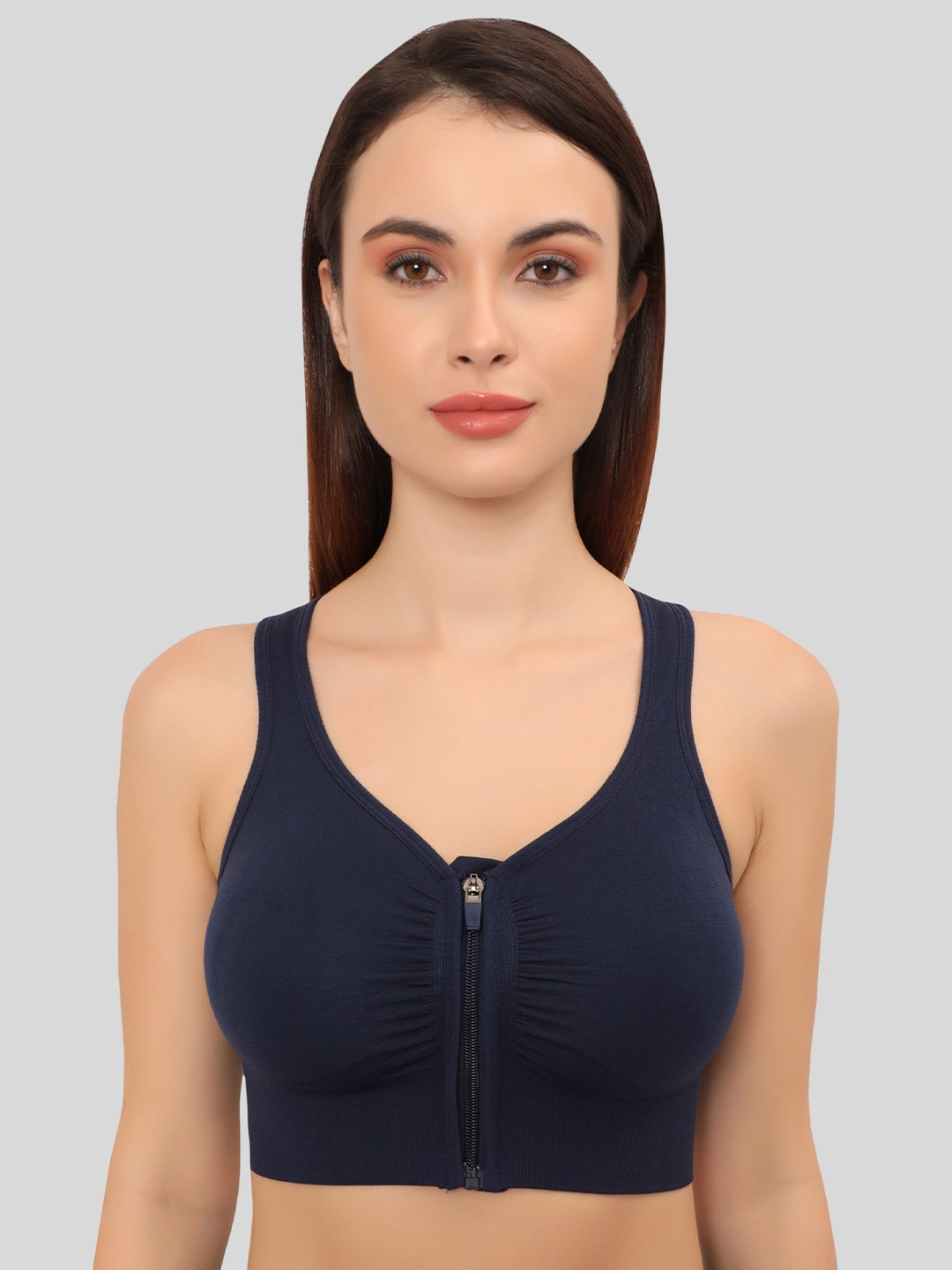 Glamoras Medium Support Rapid-Dry Full Coverage Workout Bra