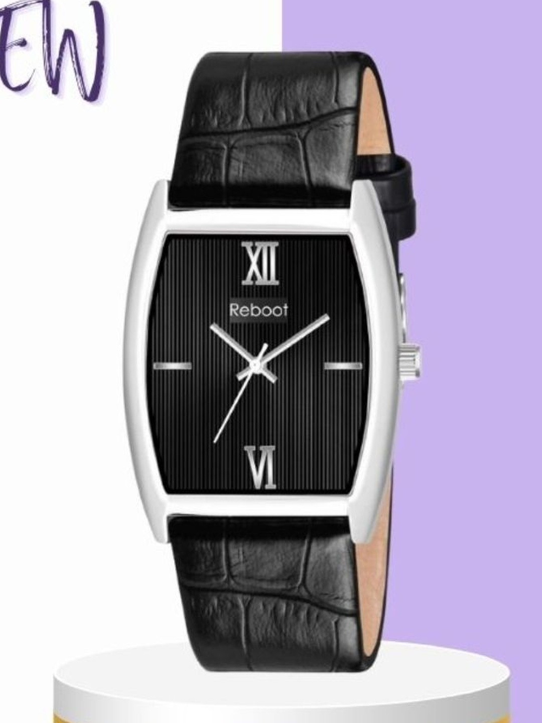 REBOOT Men Dial & Stainless Steel Straps Watch NEW22-111 SLIM