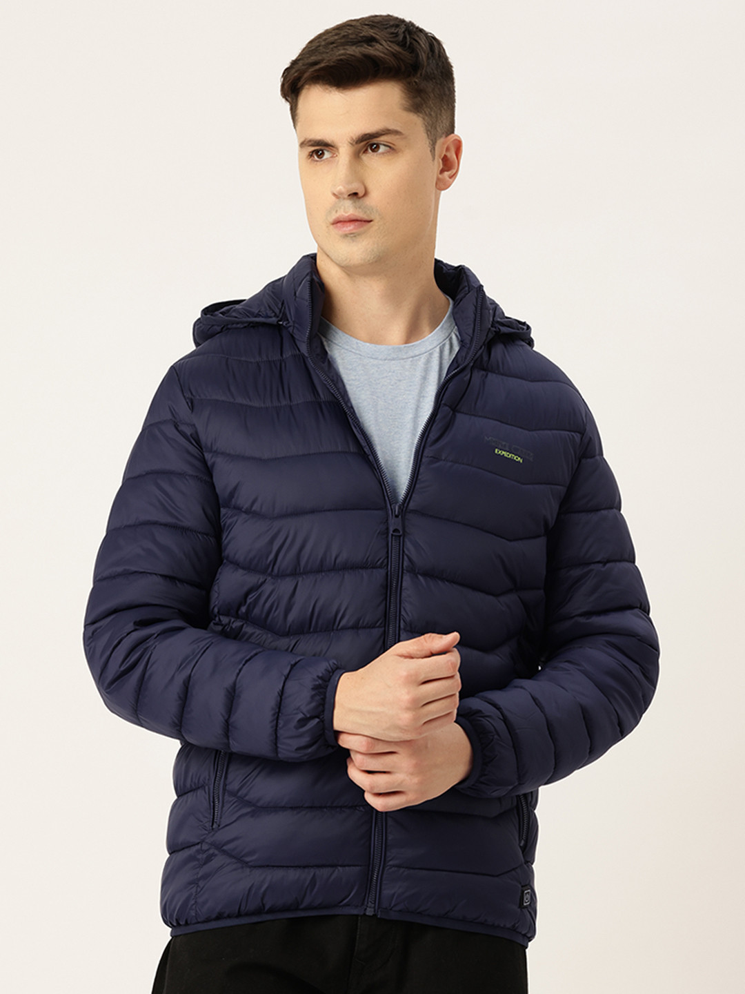 Monte Carlo Heat Control Waterproof/Windproof Puffer Jacket with Detachable Hood