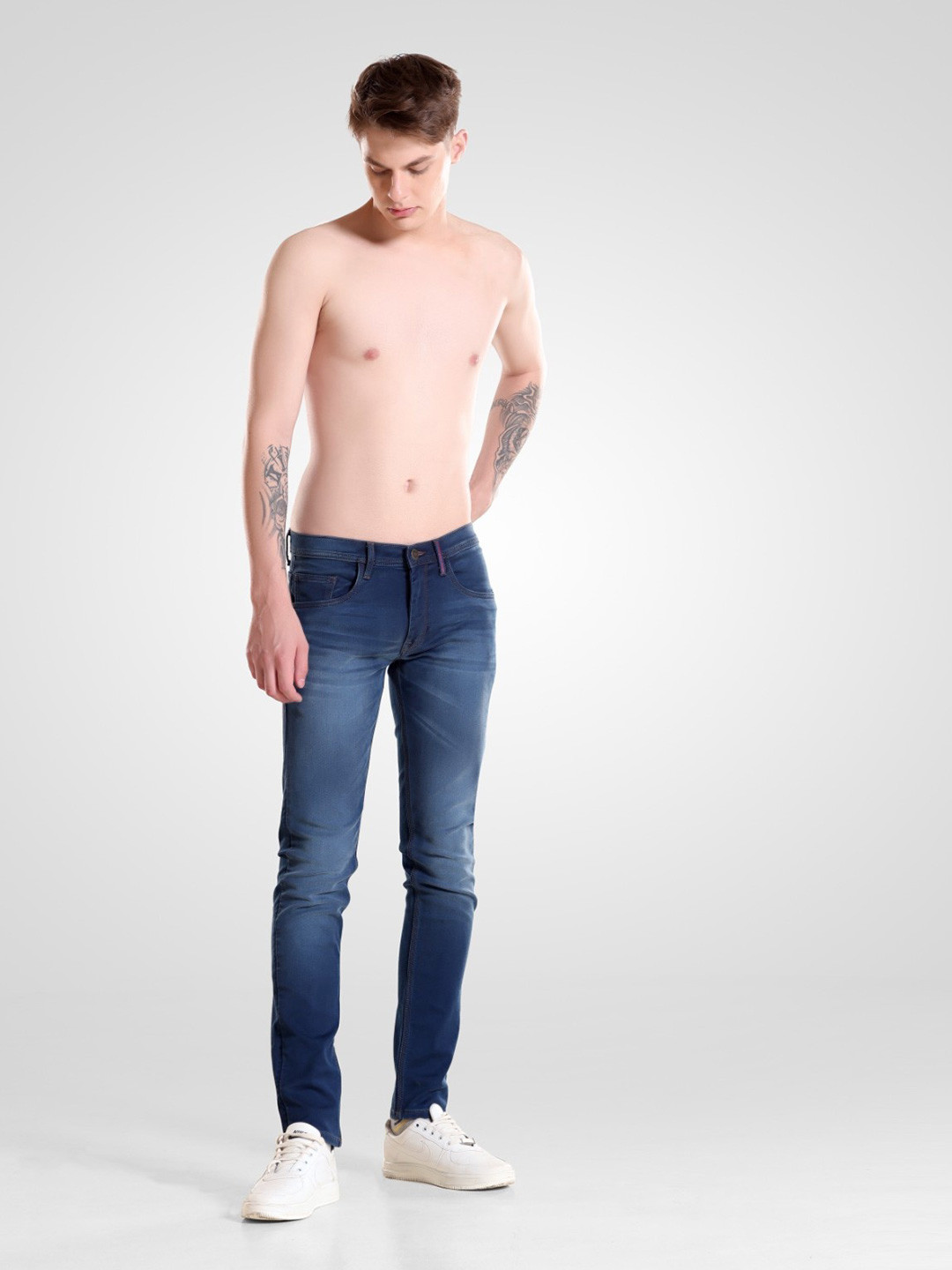 TURMS Cool Tech Anti Odor Travel Edition UV Protectant Denim Jeans