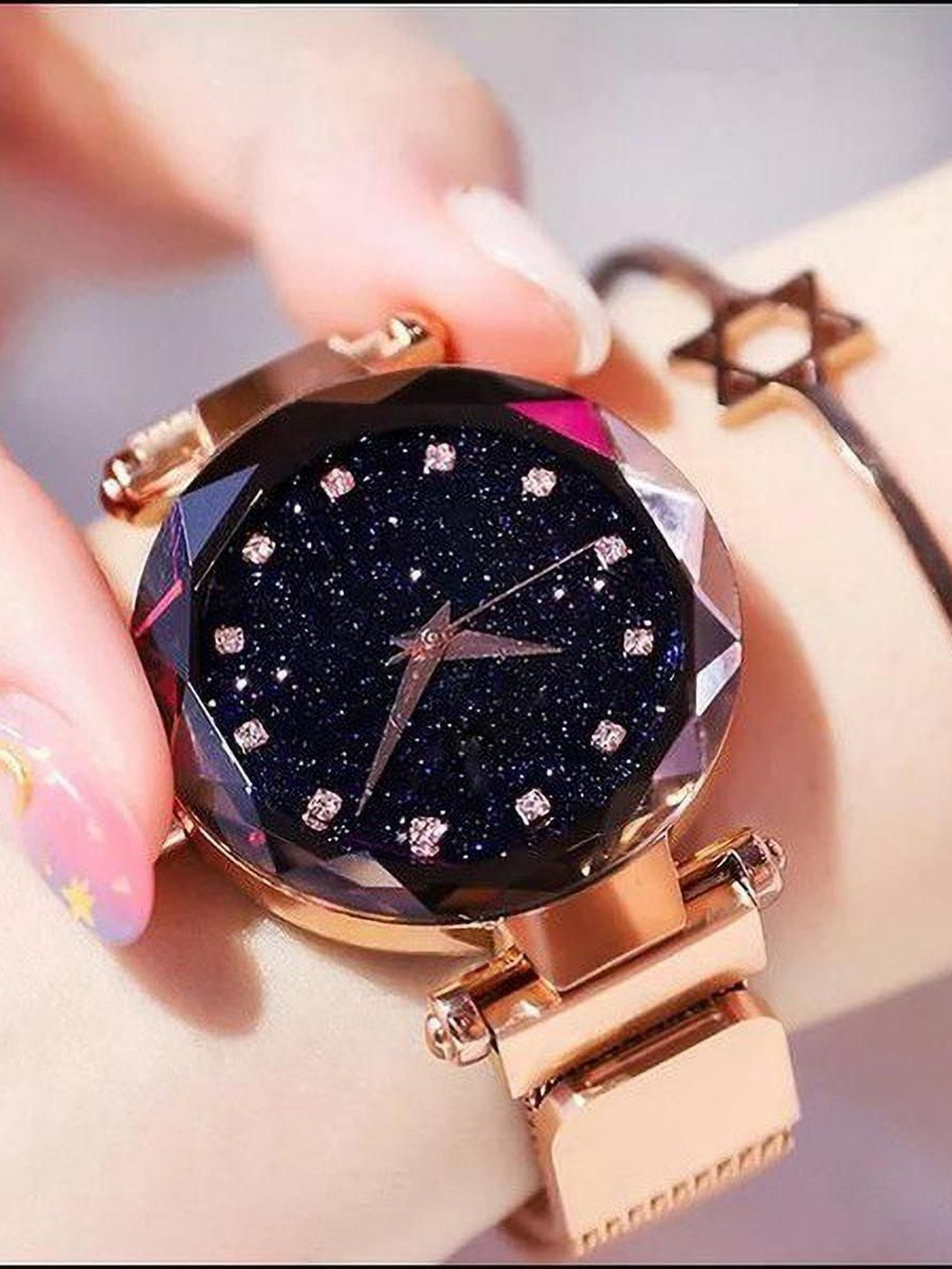 WATCHSTAR Women Dial & Straps Analogue Watch DIA-MEG-GOLD_225