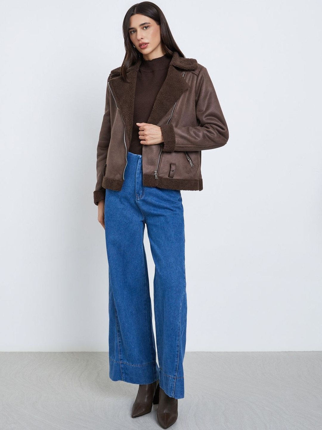 Styli Women Biker Jacket