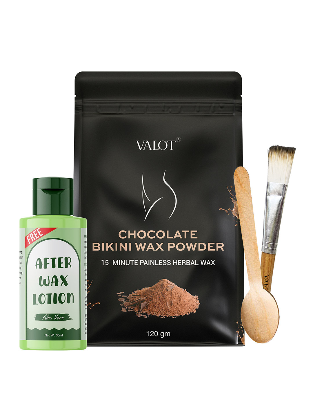 VALOT Chocolate Bikini Wax Powder - 120 g