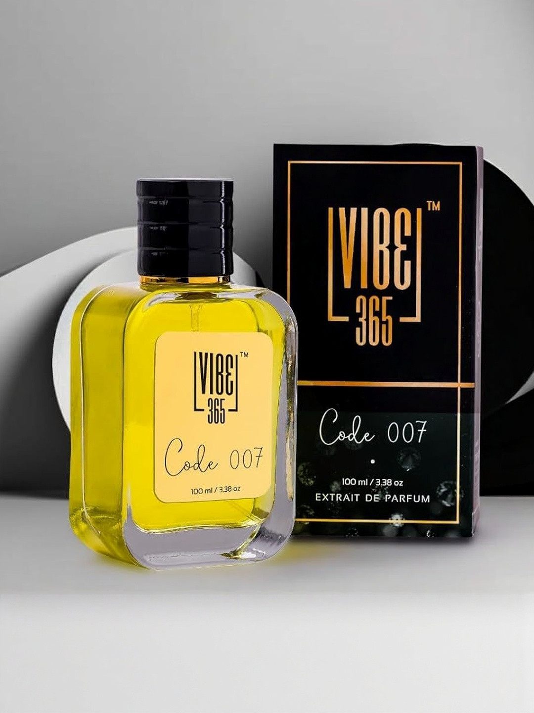 VIBE365 Code 007 Long Lasting Extrait De Perfume - 100 ml