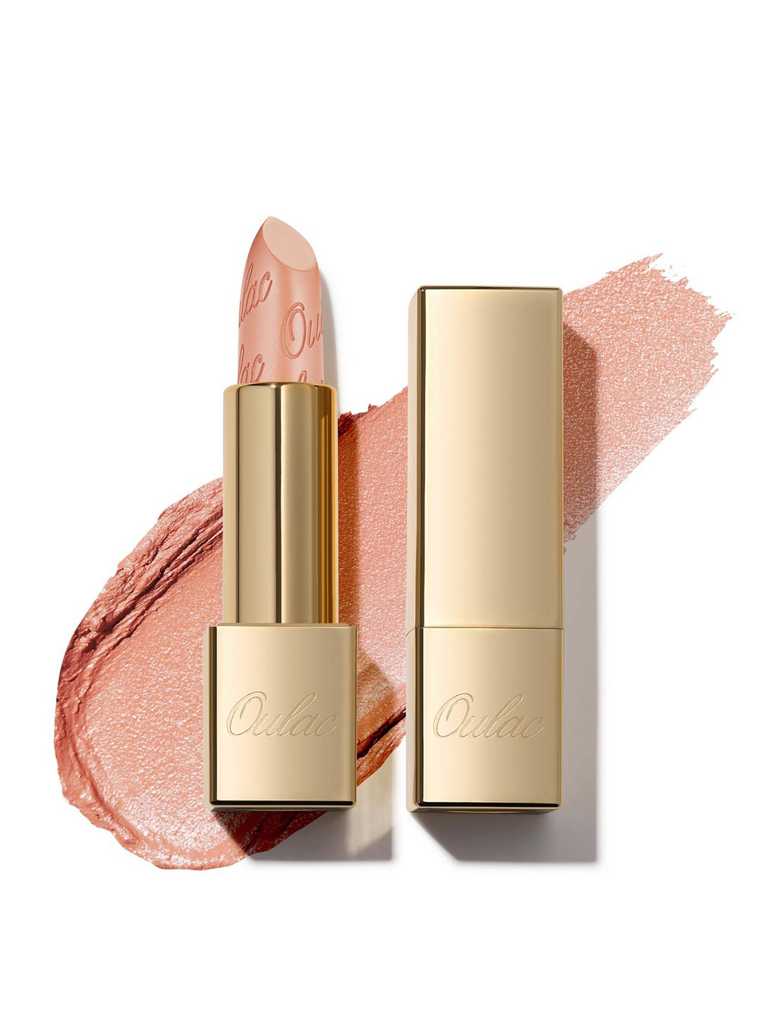 Oulac Metallic Shine Lipstick With Castor Oil - 4.3 g - Ethereal GM02