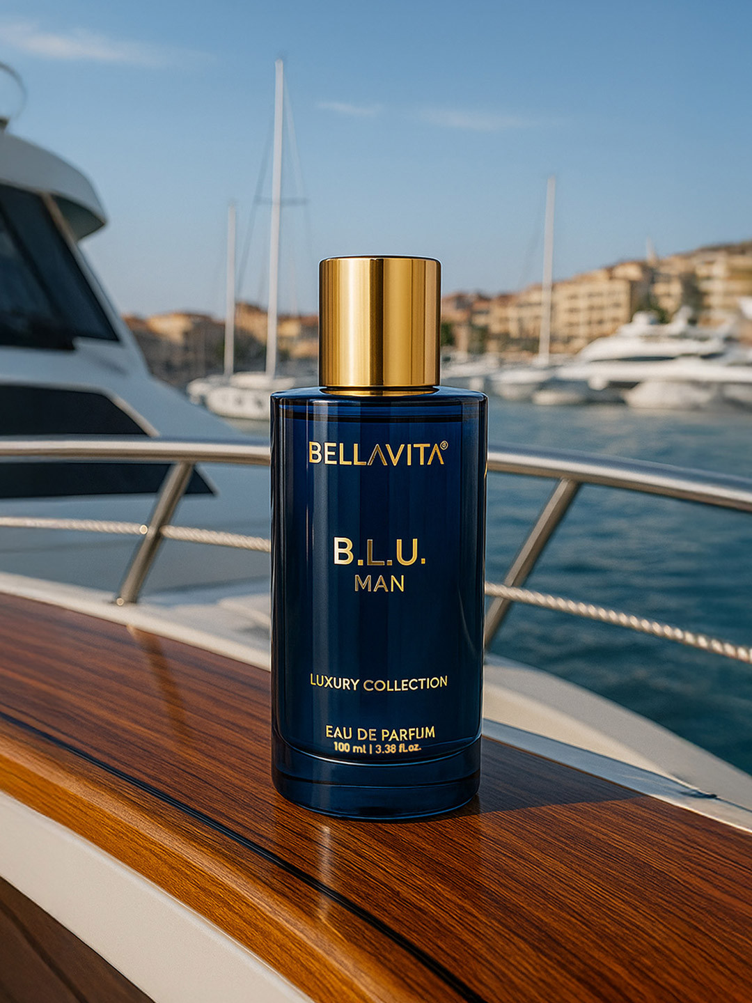 Bella Vita Organic B.L.U MAN Long Lasting Eau De Parfume - 100ml