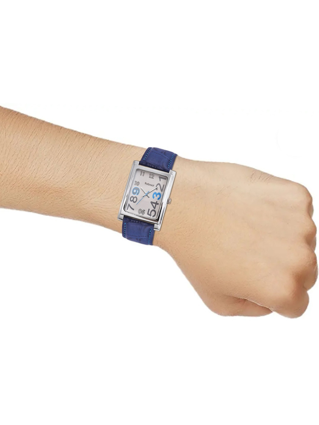 REBOOT Men Printed Dial & Regular Straps Analogue Watch FT 701 White Dial NEW DESIGNER