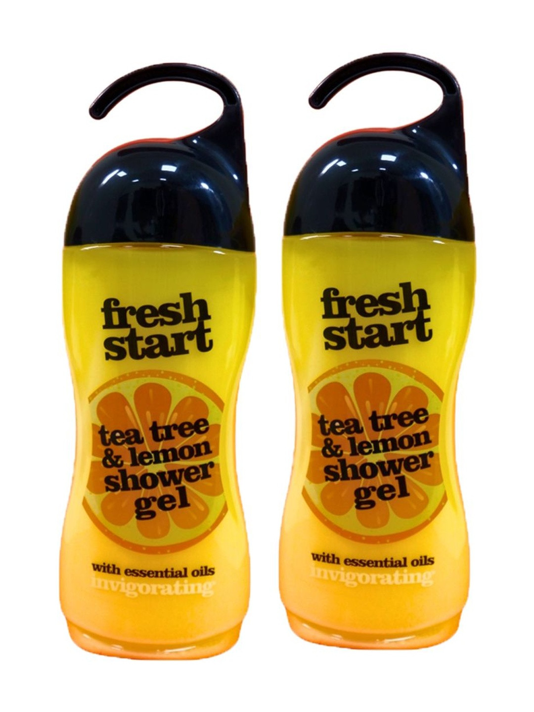 Xpel Marketing Unisex Set Of 2 Fresh Tea Tree & Lemon Body Wash- 400 ml Each