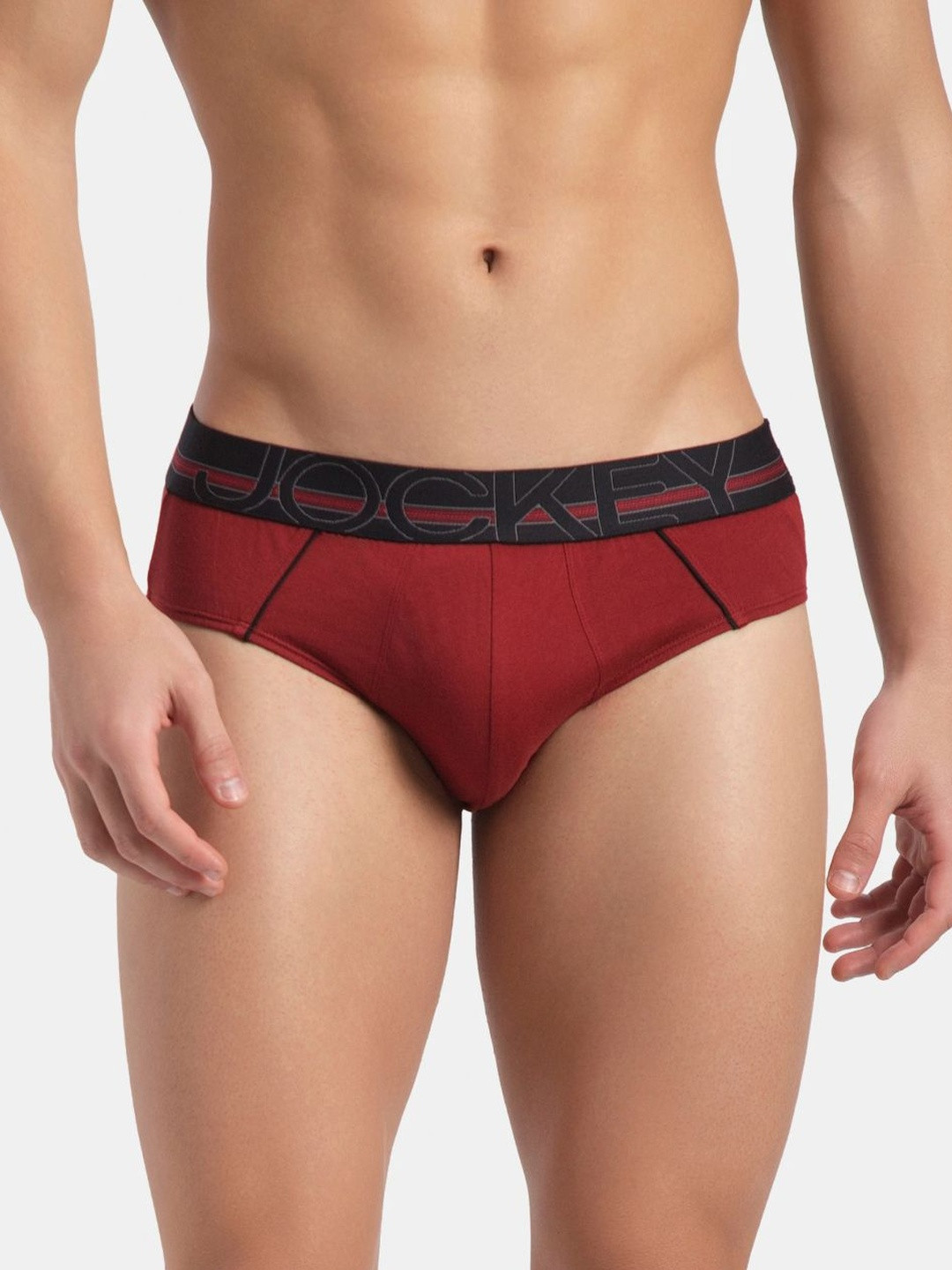 Jockey Super Combed Cotton Brief With Ultrasoft Waistband-US14