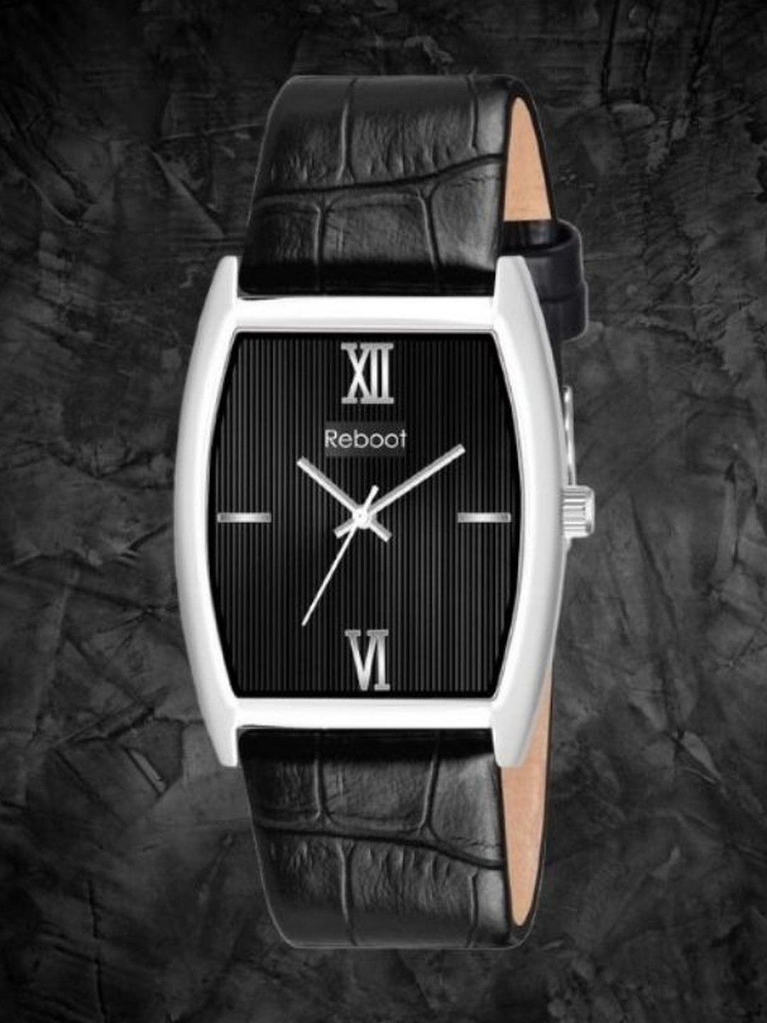 REBOOT Men Textured Dial & Straps Analogue Watch NEW111-111 SLIM