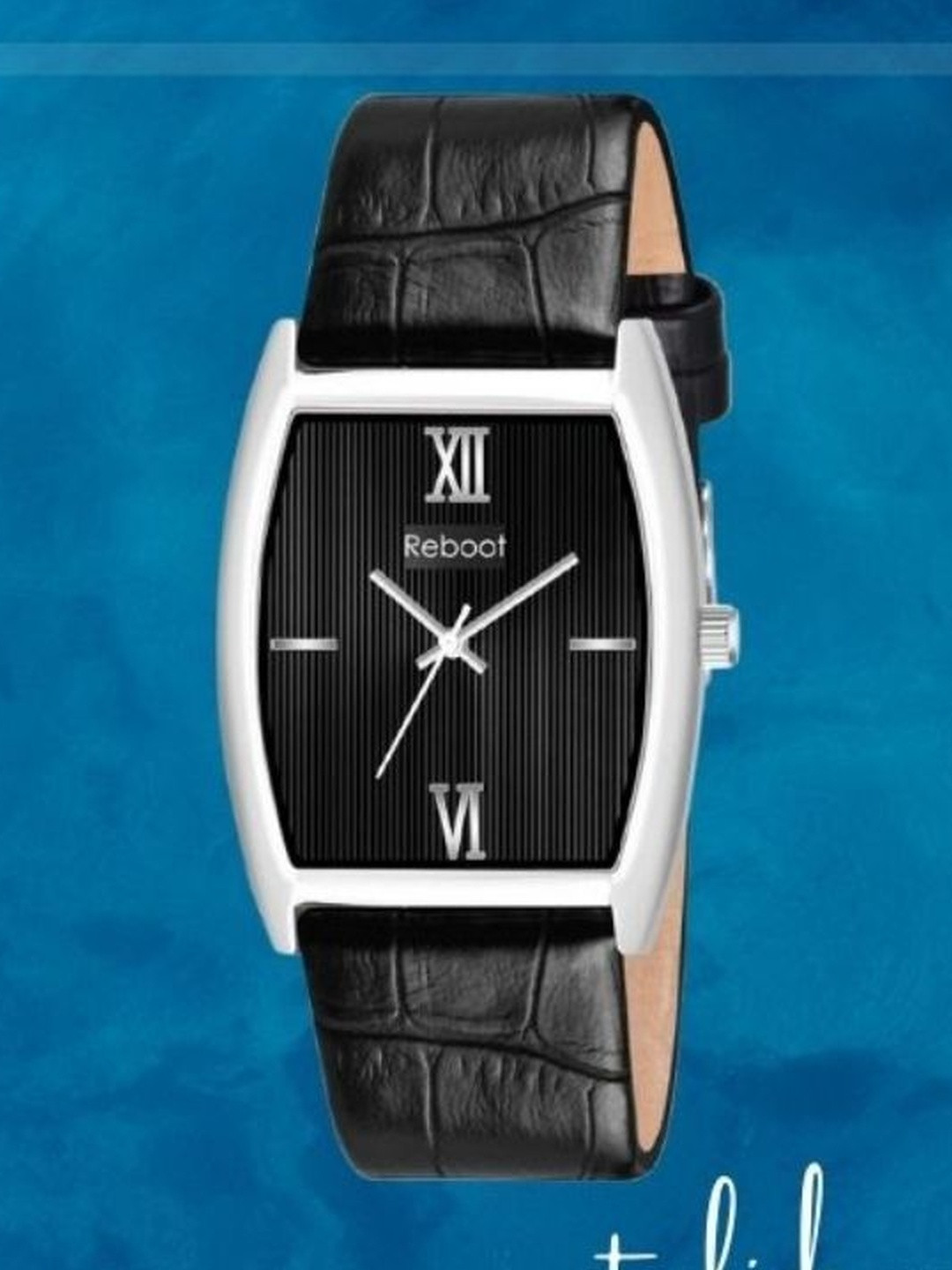 REBOOT Men Leather Straps Analogue Watch  NEW124-111 SLIM