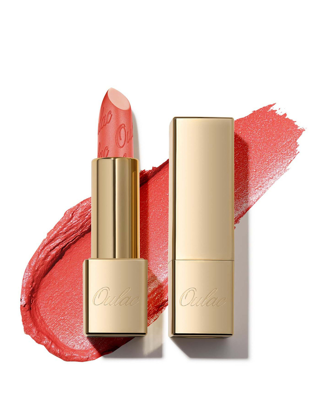 Oulac Metallic Shine Lipstick With Castor Oil - 4.3 g - Celestial GM12