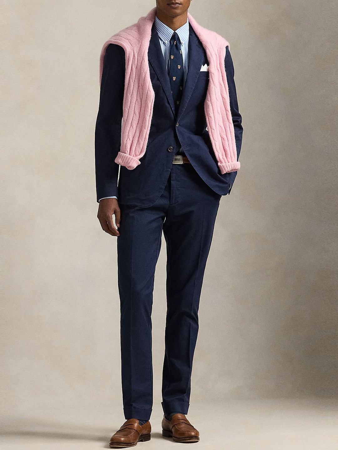 Polo Ralph Lauren Notched Collar Single Breasted Blazer