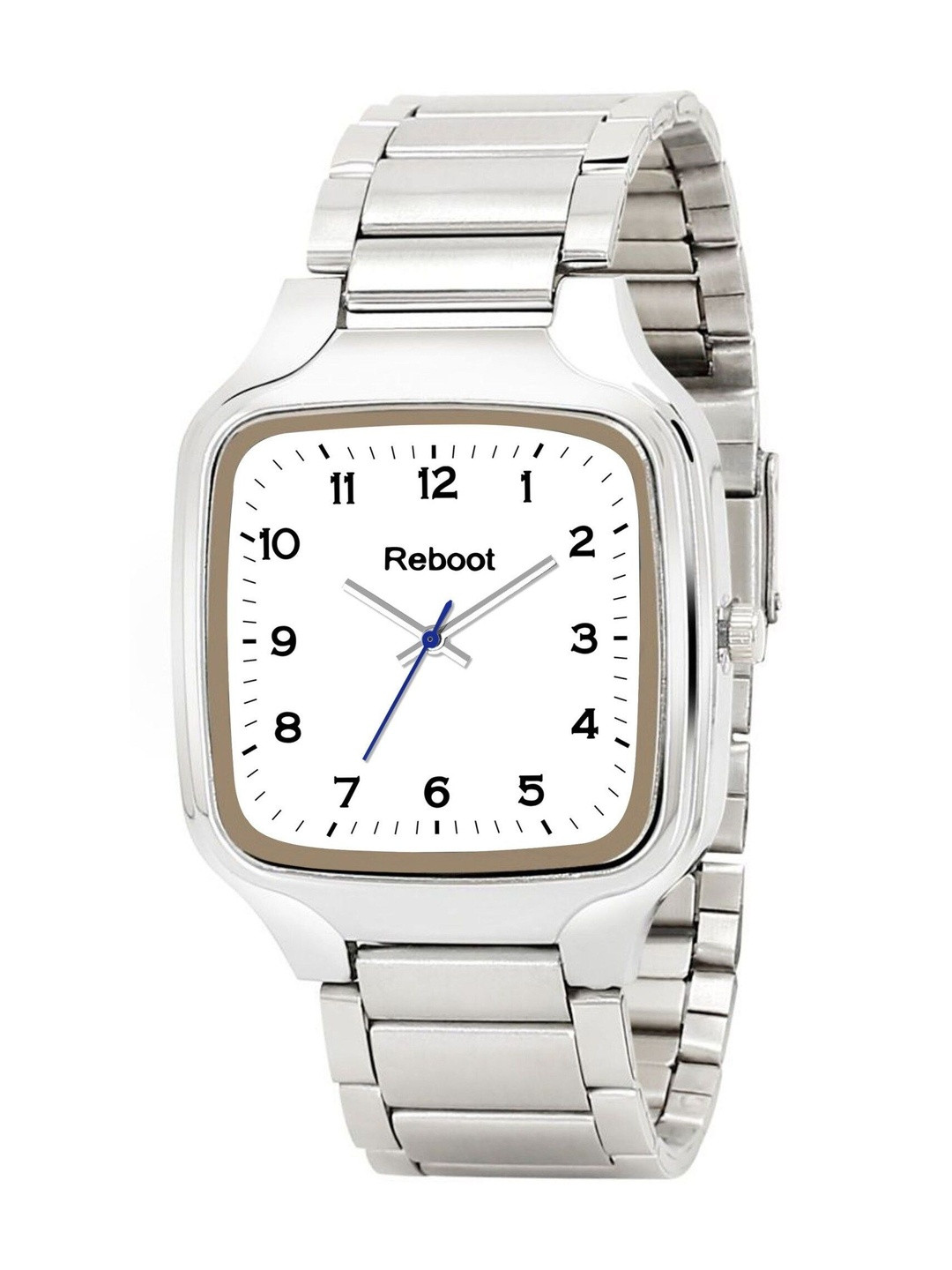 REBOOT Men Dial & Stainless Steel Analogue Watch RT4026 W NEW FULL FIGURE DESIGNER