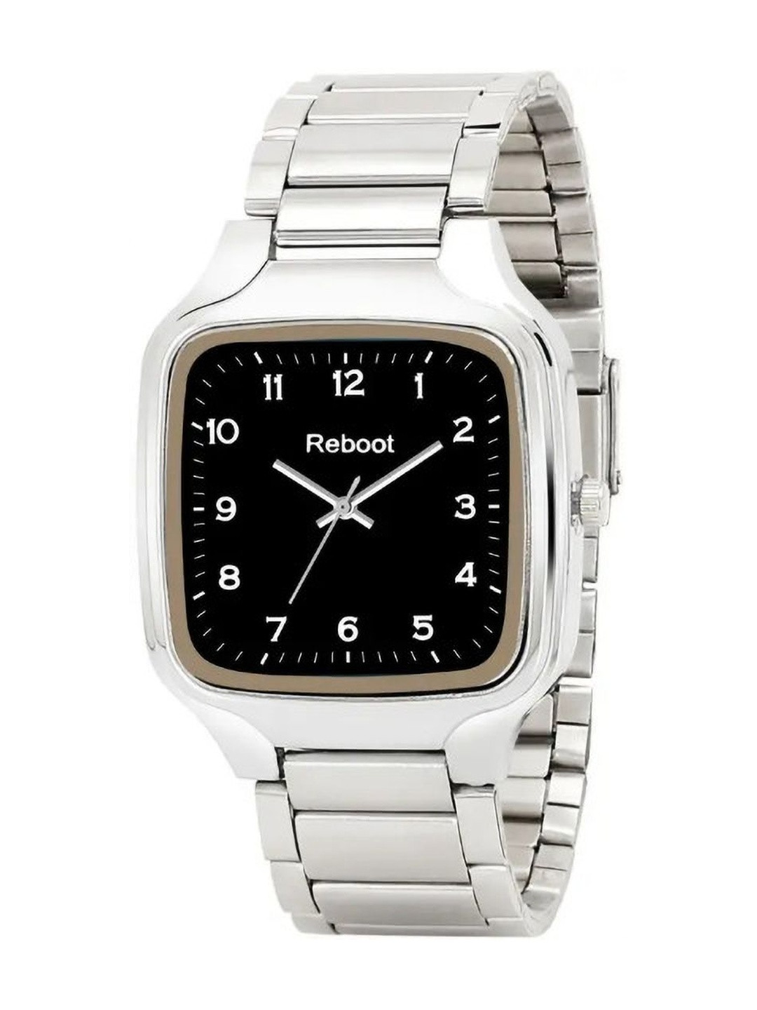 REBOOT Men Dial & Stainless Steel Bracelet Style Straps Analogue Watch FT4027